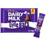 Cadbury Dairy Milk Little Chocolate Bars 4 Pack (18 g)